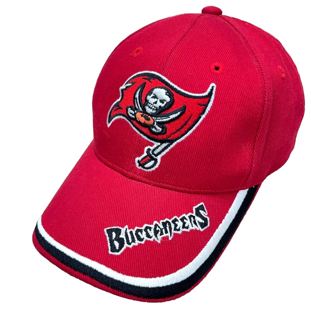 Tampa Bay Buccaneers Hat Cap Strap Back Twill Adjustable Dad NFL VTG Y2K